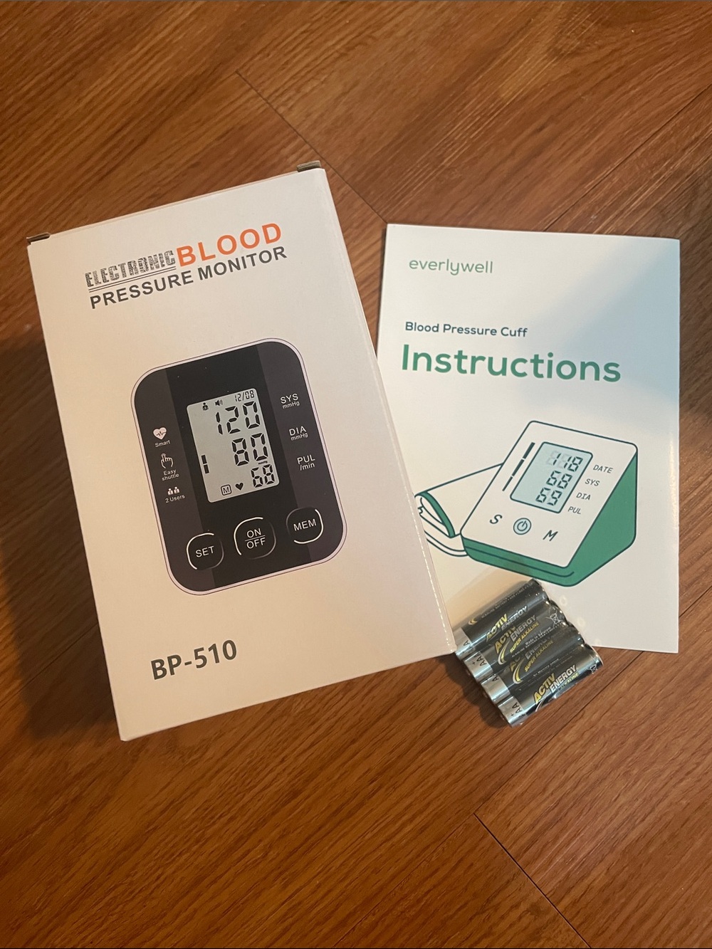 Electric Arm Blood Pressure Monitor - White NIB